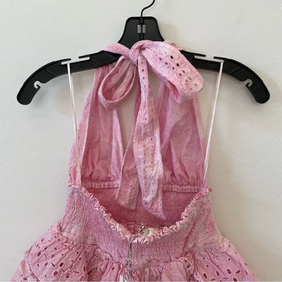 LOVESHACKFANCY HALTER DRESS - Picture 6 of 11